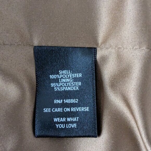 TORRID Camel Brown Double Breasted Lined Mid-Length Coat; Size 3X (22/24) - Picture 4 of 5